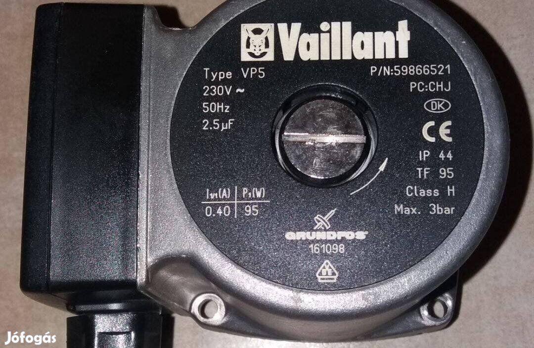 Grundfos / Vaillant VP-5 keringető szivattyú eredeti