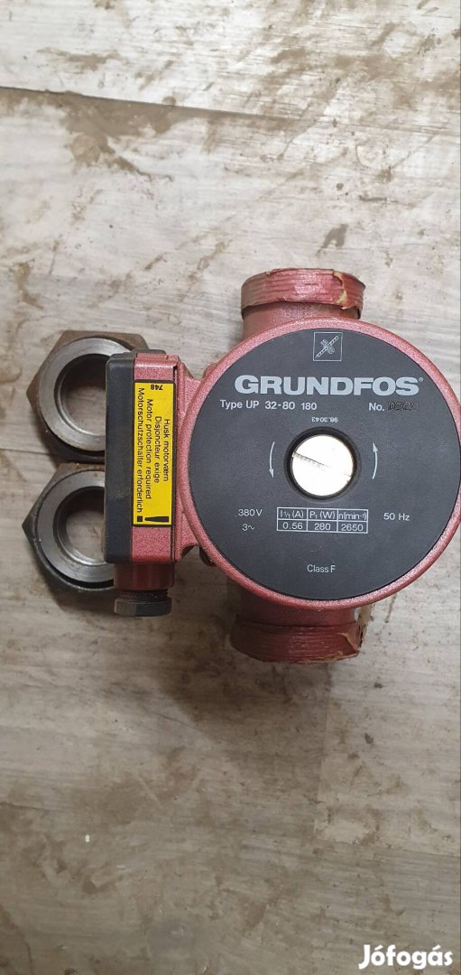 Grundfos keringető 380v 