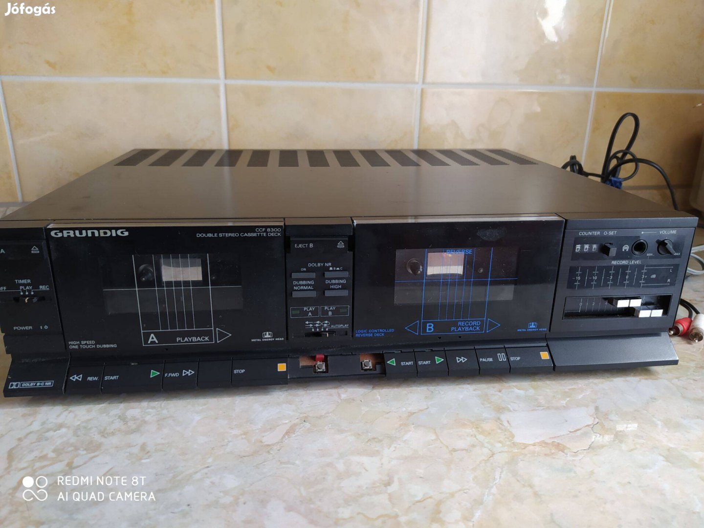 Grundig CCF8300 magnódeck hibás állapotban