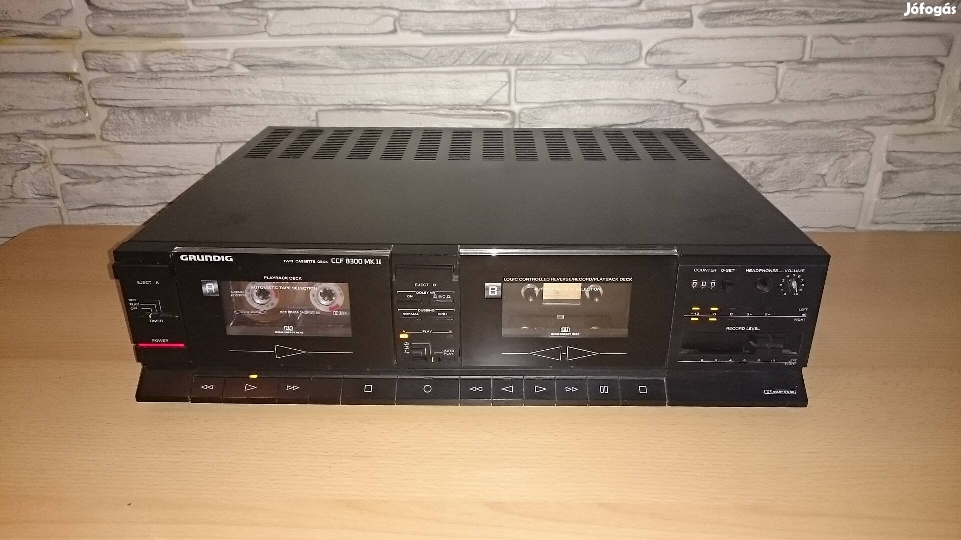 Grundig CCF 8300 Mkii hifi kazettás magnó deck 