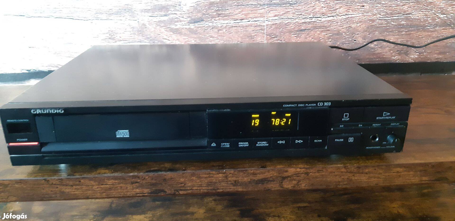 Grundig CD303 CD-lejátszó TDA1543 CDM-4/19