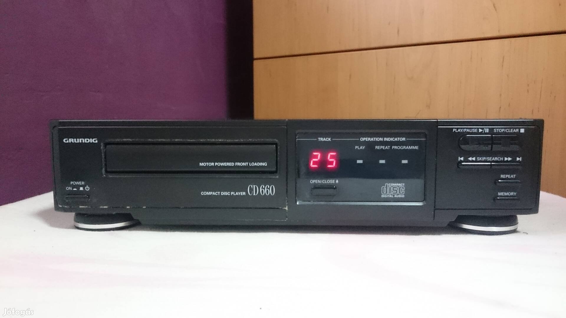 Grundig CD 660 minőségi CD lejátszó eladó, tökéletes!