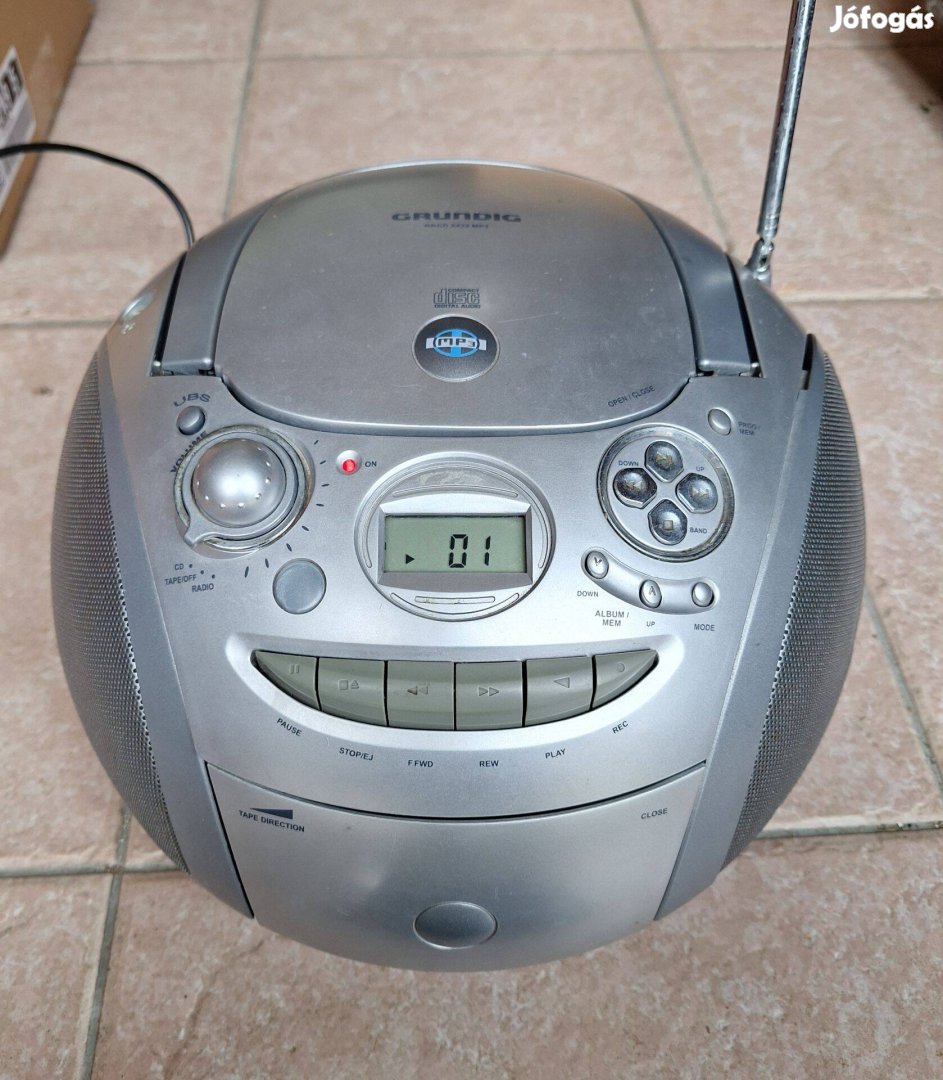 Grundig CD-lejátszós rádiómagnó