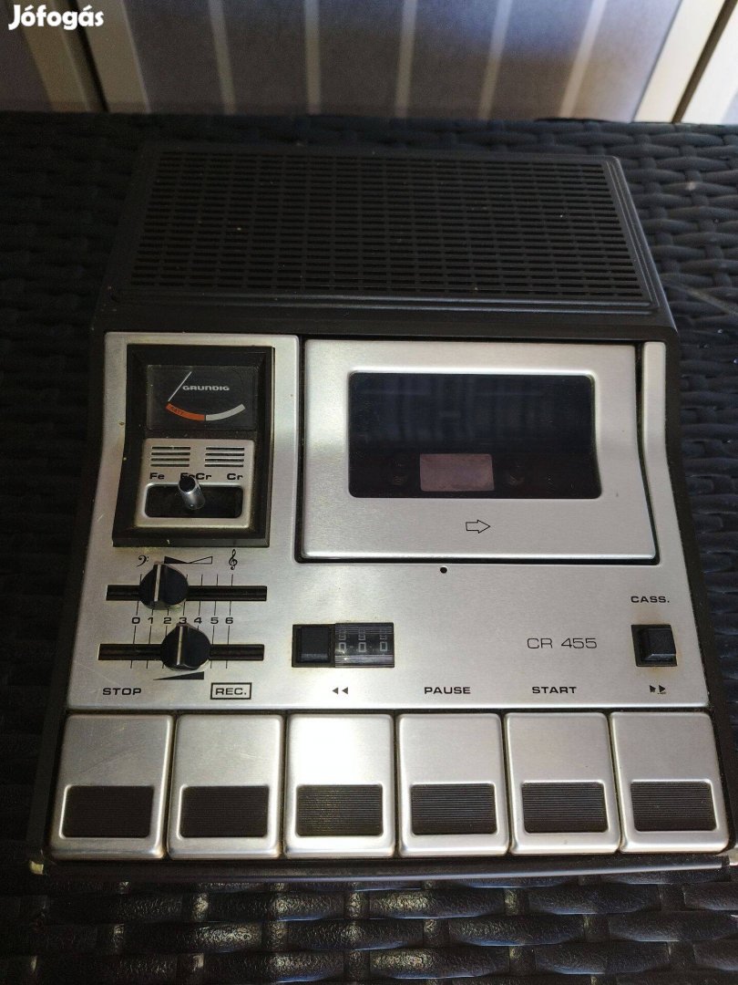 Grundig CR455 magnó, lejátszó - 1976