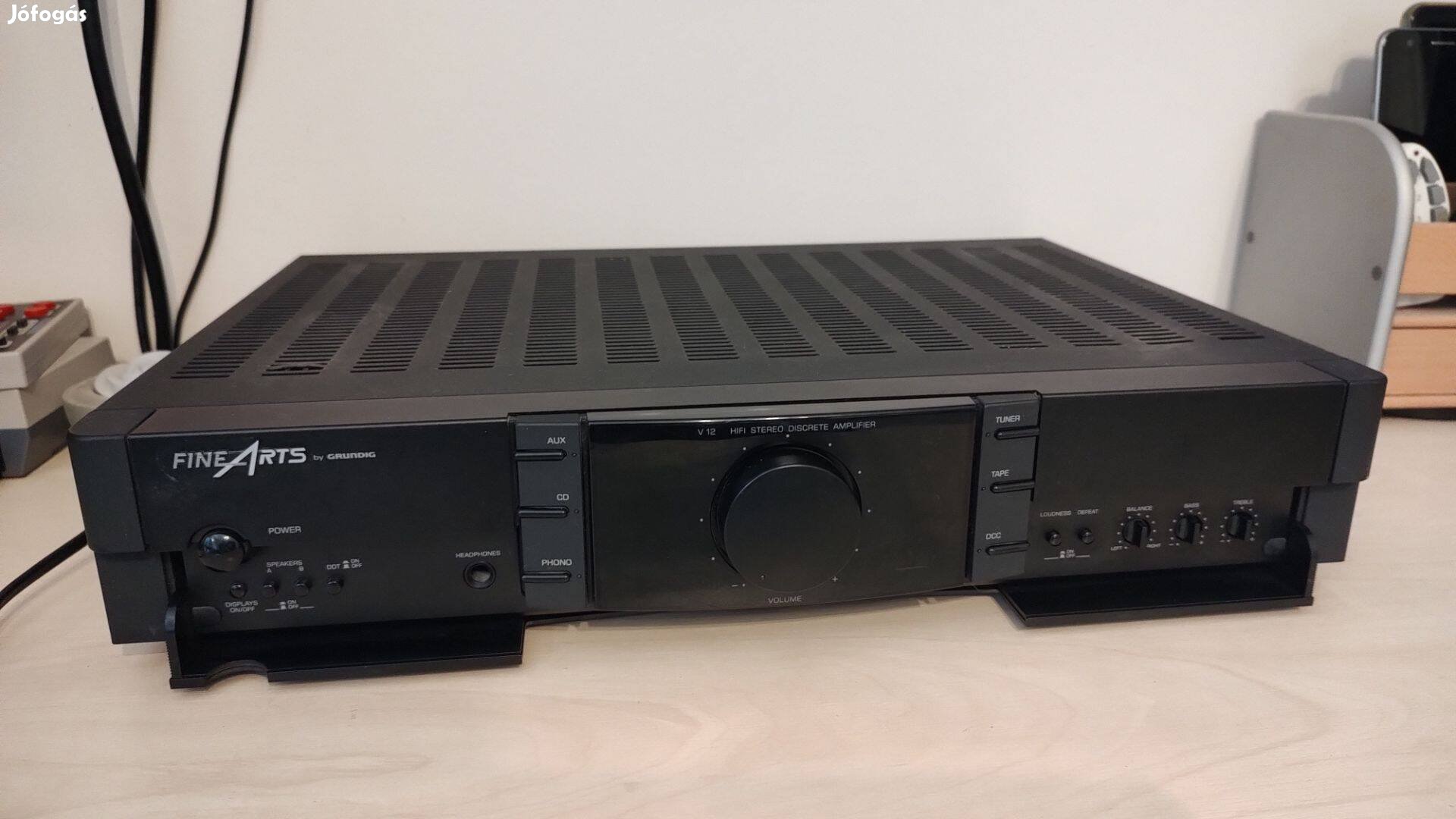 Grundig Finearts V12, hangfalakhoz való erősítő garanciával!
