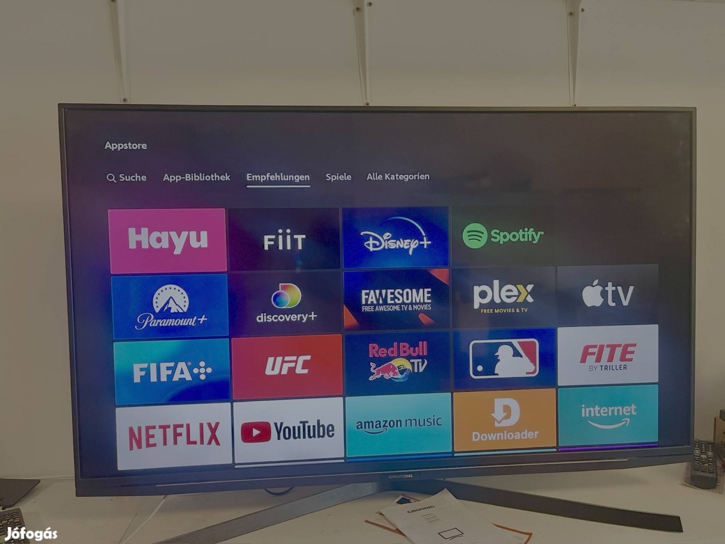 Grundig Fire tv (android) 2021-22