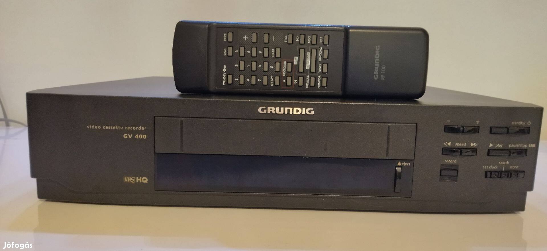 Grundig GV400 OST VHS Video, Videomagnó Távirányitóval