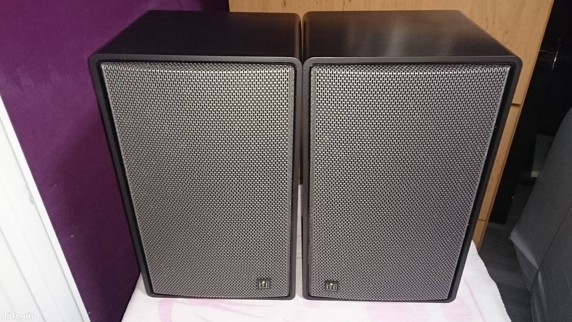 Grundig Hifi Box 600 hangfal, karcmentes, gyűjtői állapot!