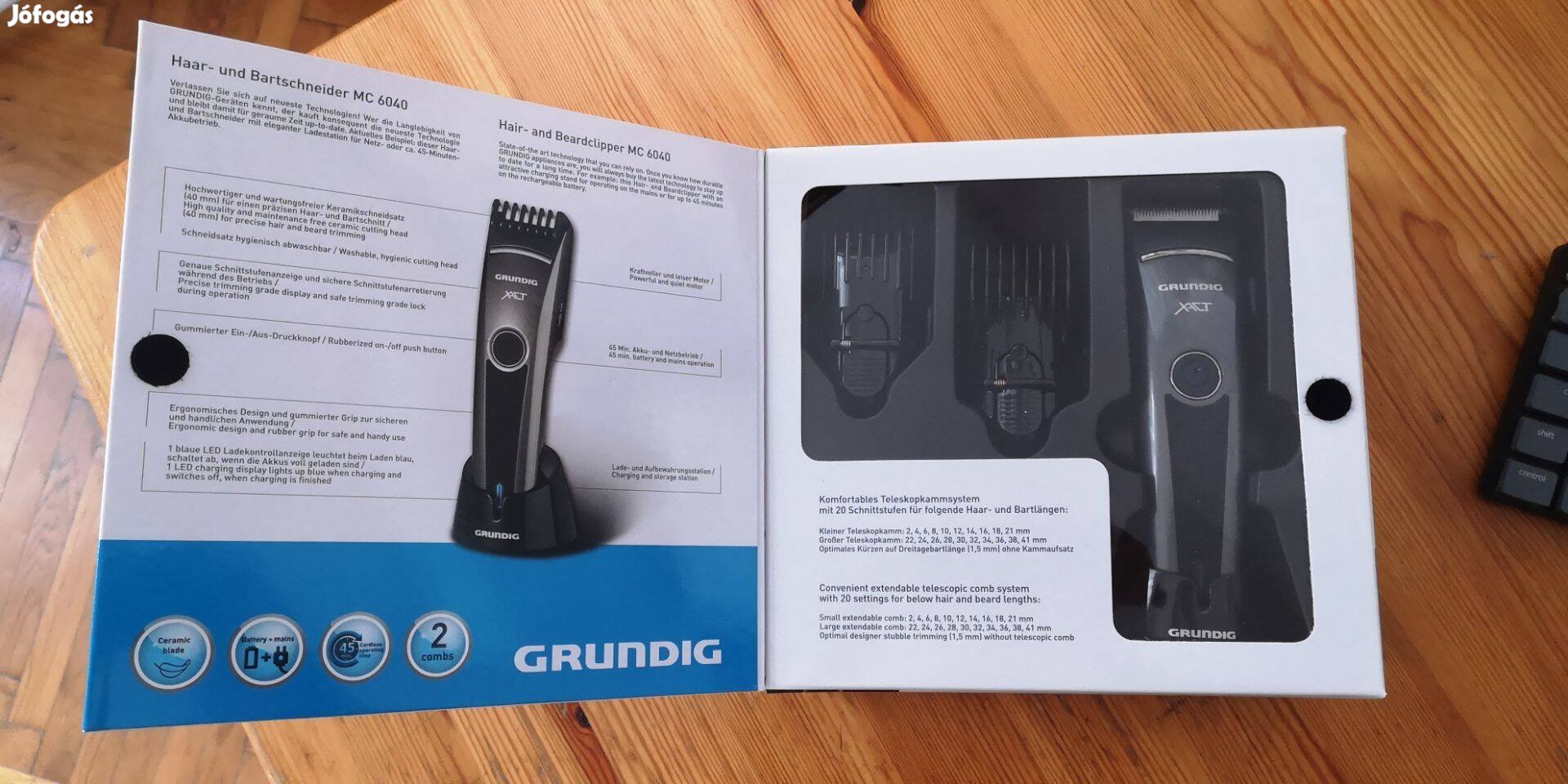 Grundig MC6040 Hajvágó és szakállvágó