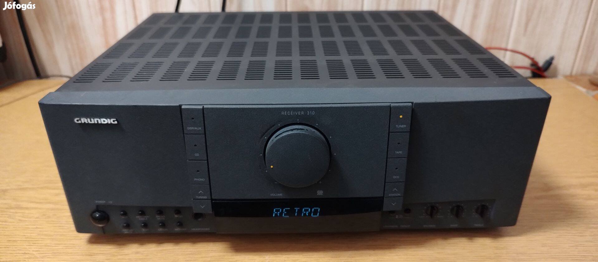 Grundig R310,hangfalakhoz való midi méretű(36cm széles) rádiós erősítő