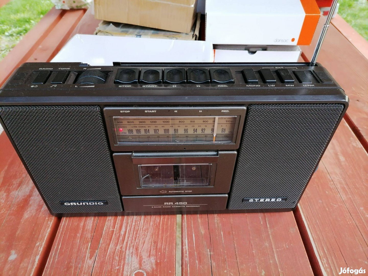 Grundig RR450 Rádio Magnó