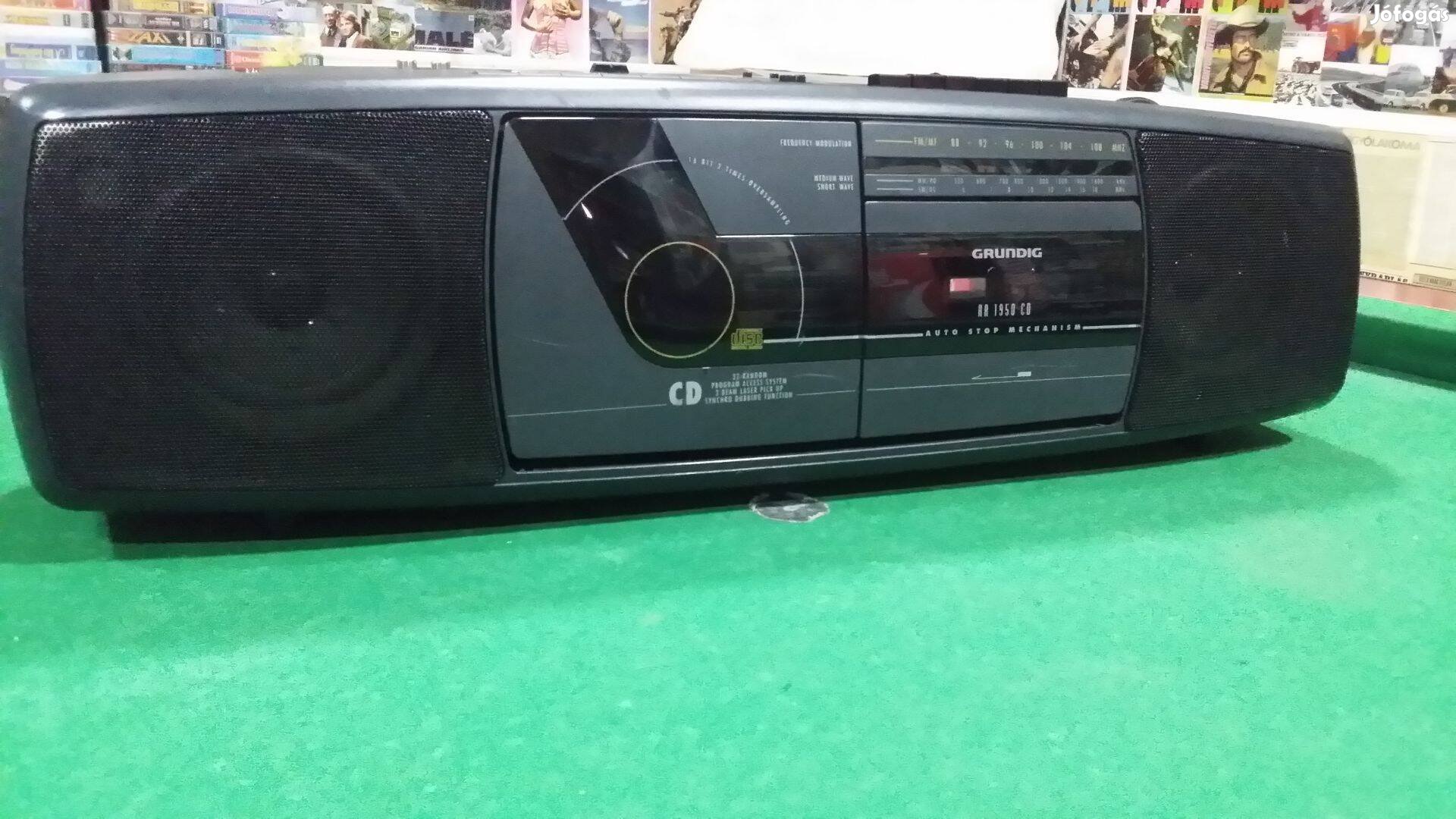 Grundig RR 1950CD kazettás magnó