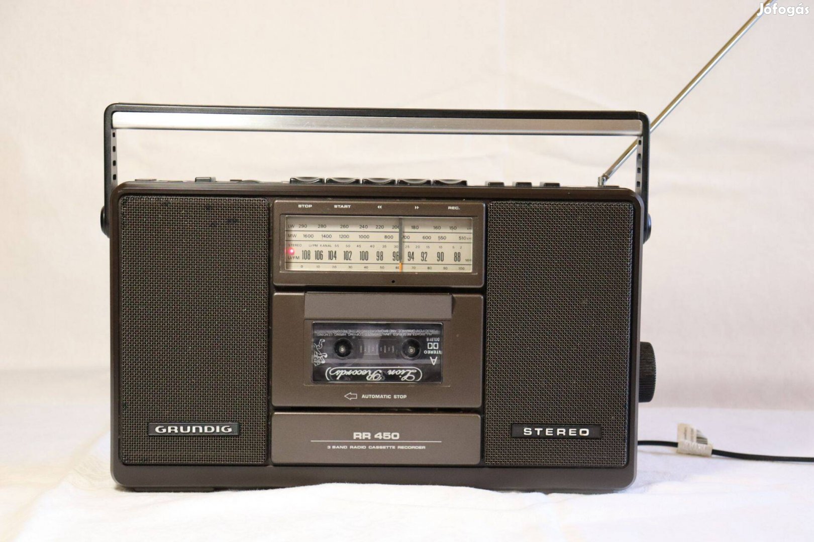 Grundig RR-450 sztereó kazettás rádió-magnó