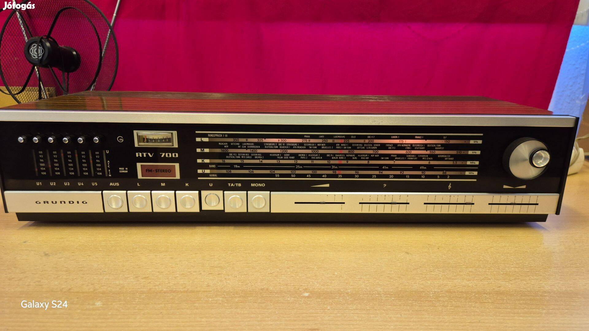 Grundig RTV-700 rádió erősítő