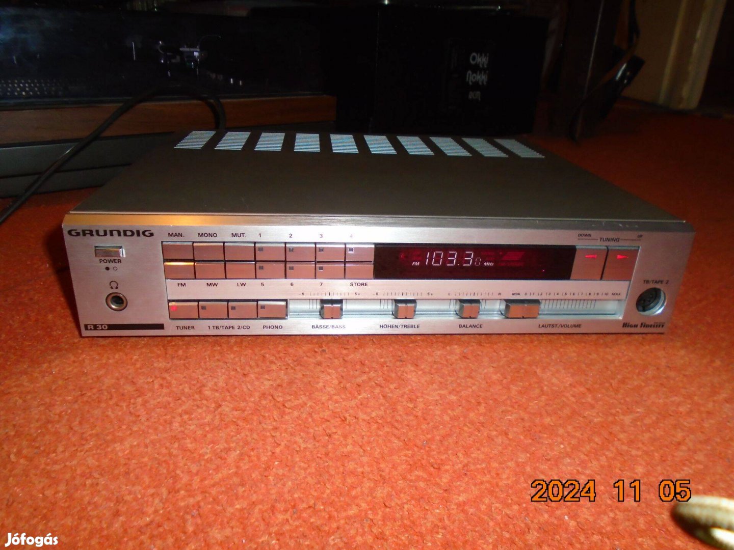 Grundig R 30 rádiós erősítő