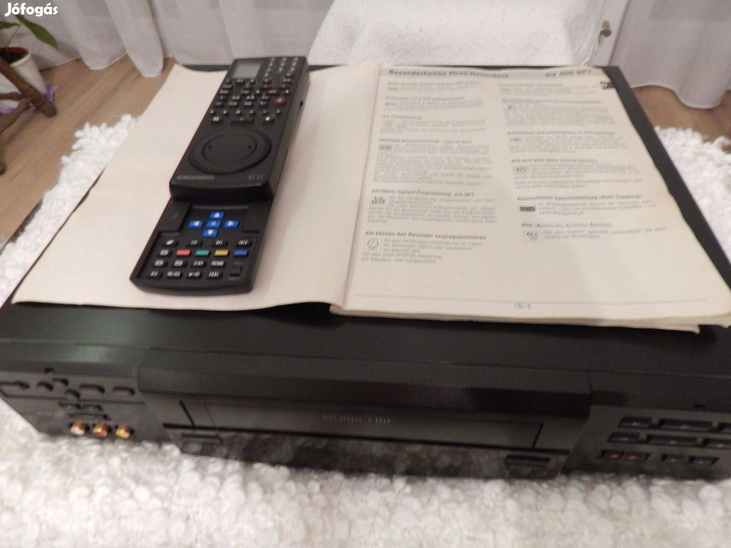 Grundig S vhs videó javítandó trafó hibás