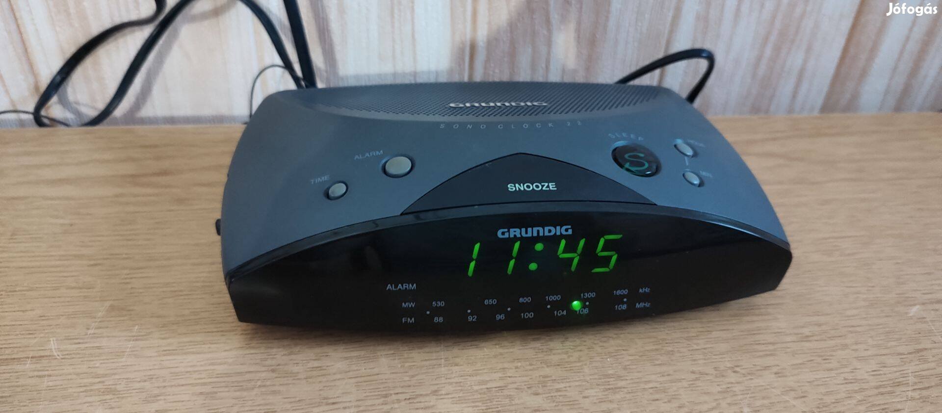 Grundig Sonoclock Fm rádiós ébresztőóra