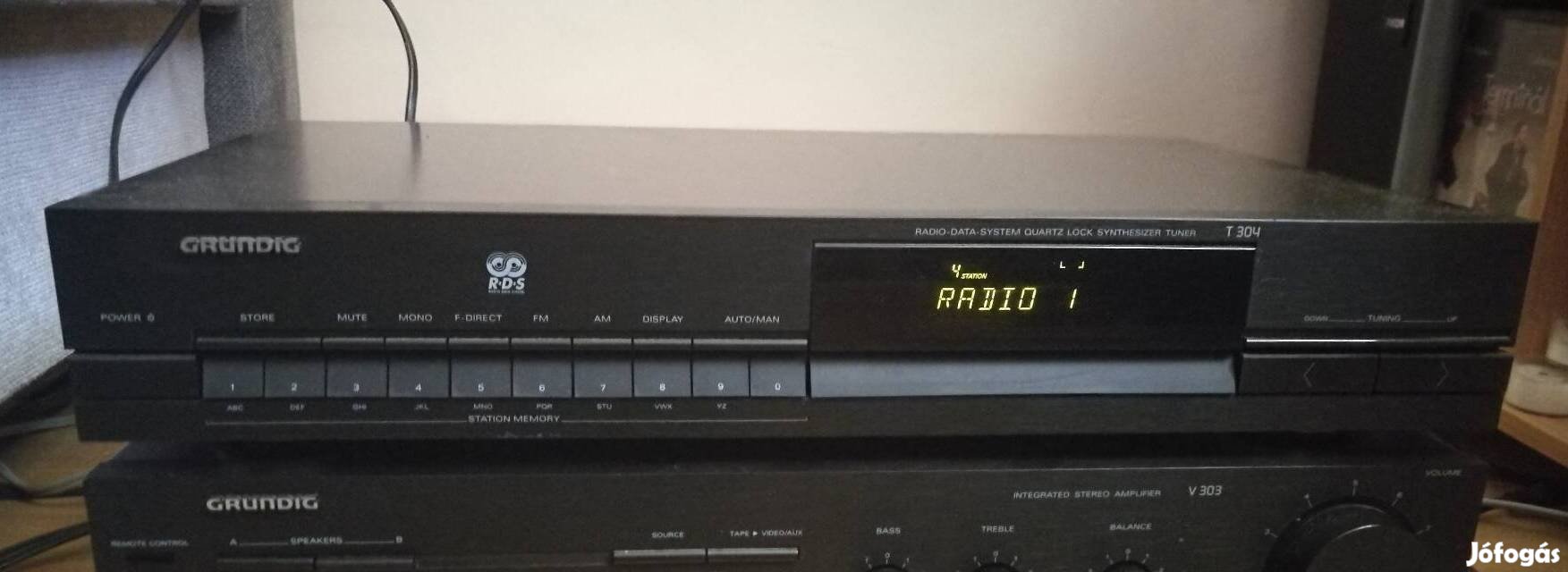 Grundig T304 RDS-es tuner eladó