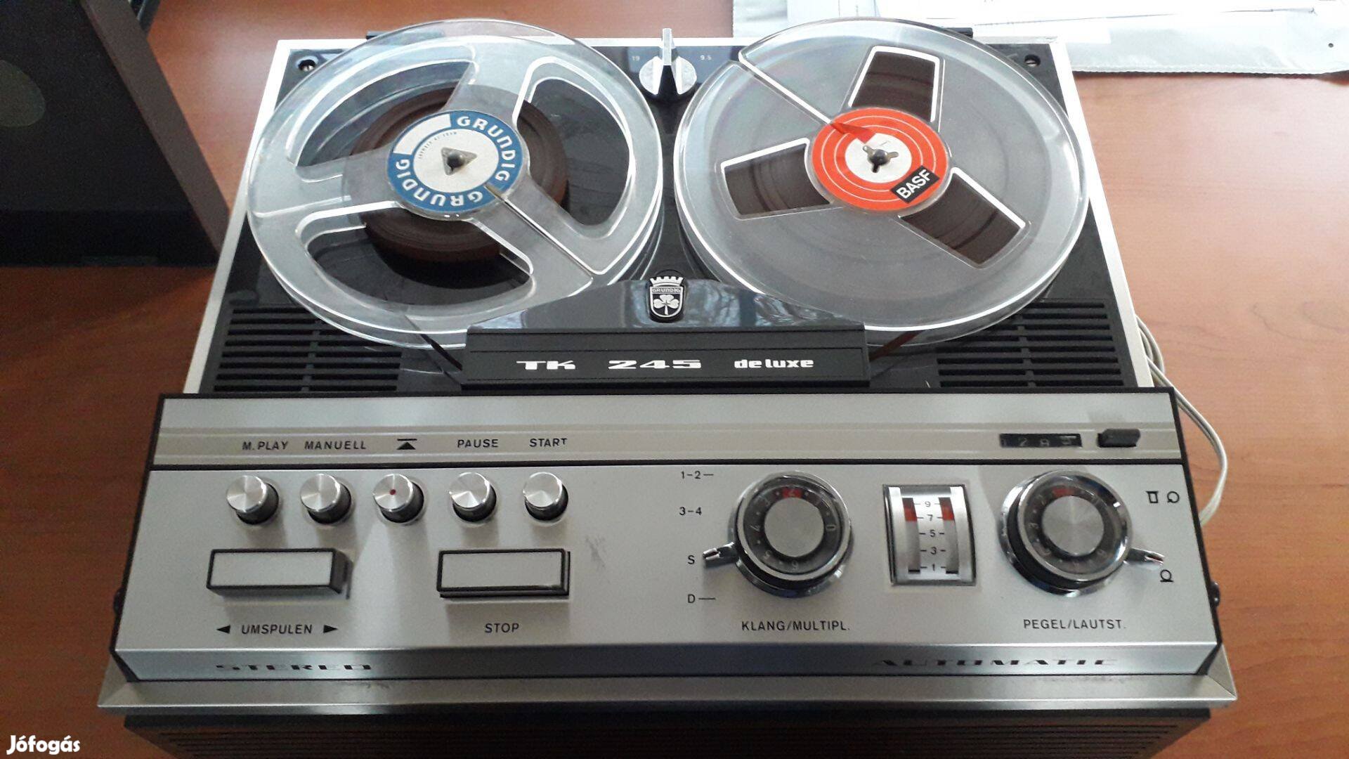 Grundig TK245 De luxe szallagosmagnó