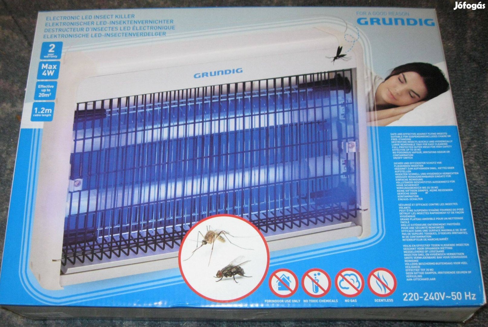 Grundig UV rovarcsapda