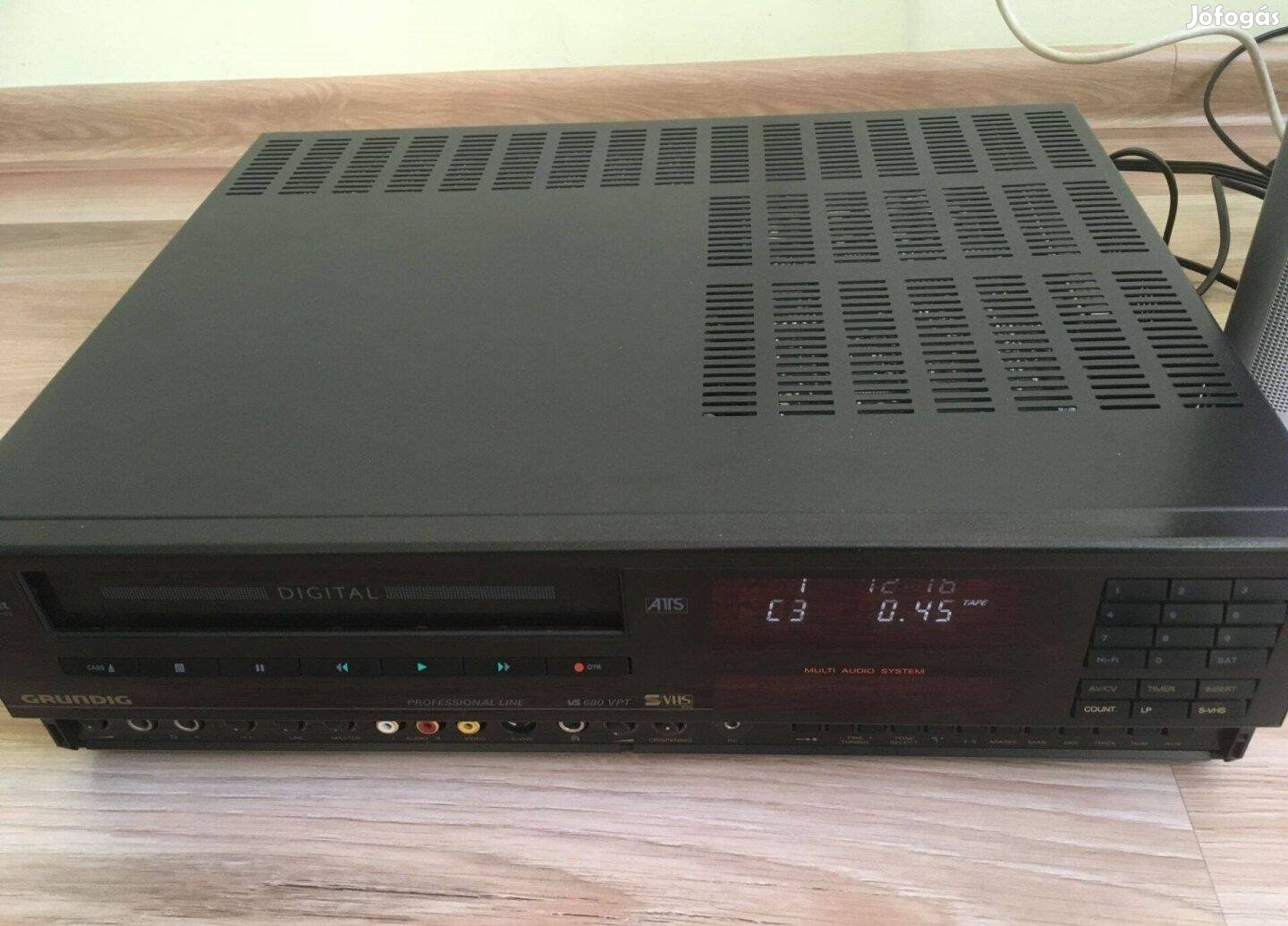 Grundig VS680VPT S-VHS videó nagyon ritka csúcs darab