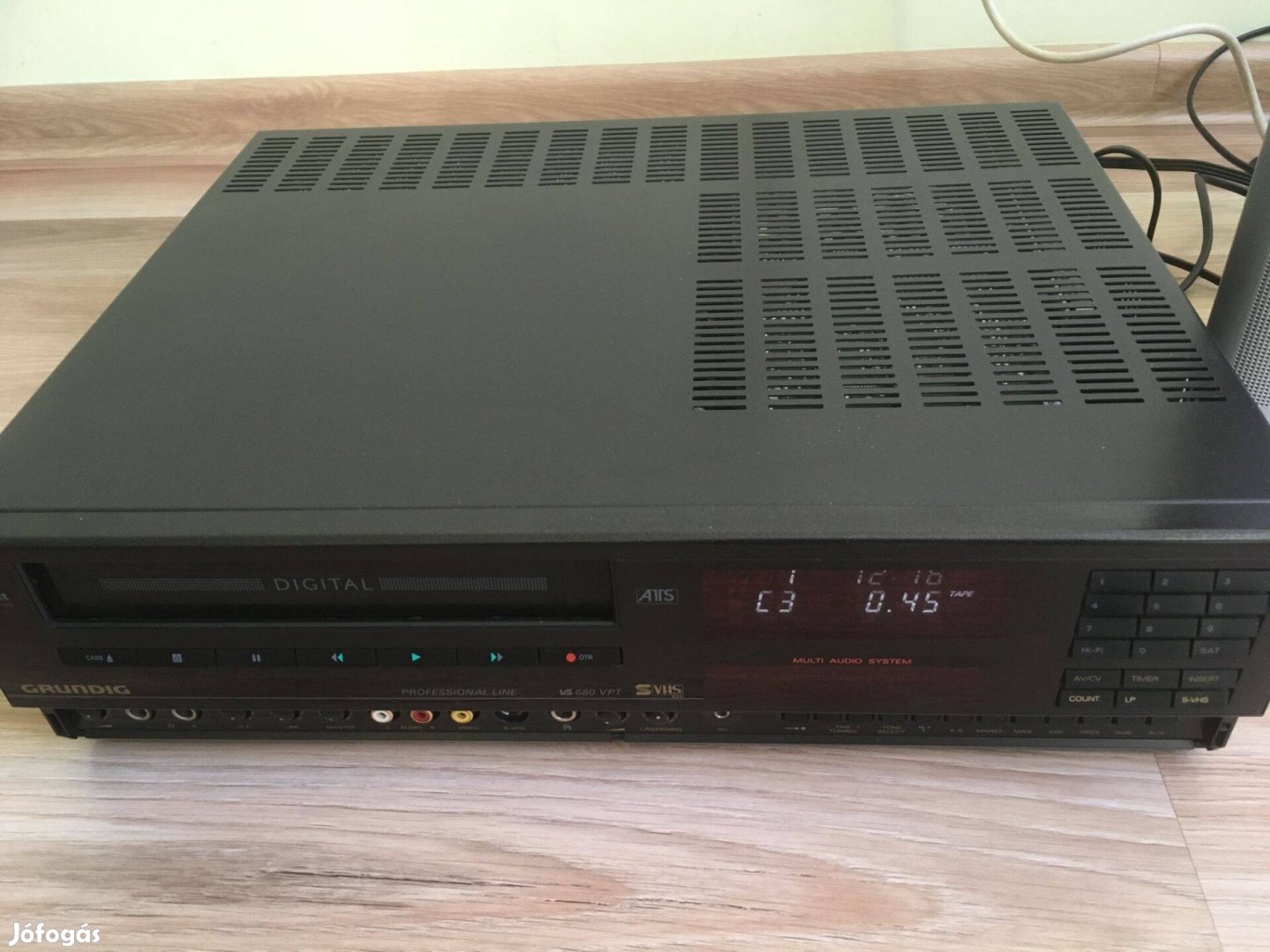 Grundig VS680VPT S-VHS videó nagyon ritka darab csúcs darab