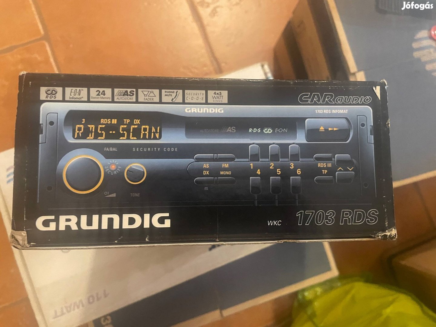 Grundig Wkc 1703 rádiós - magnó, Új, dobozos , NOS készülék