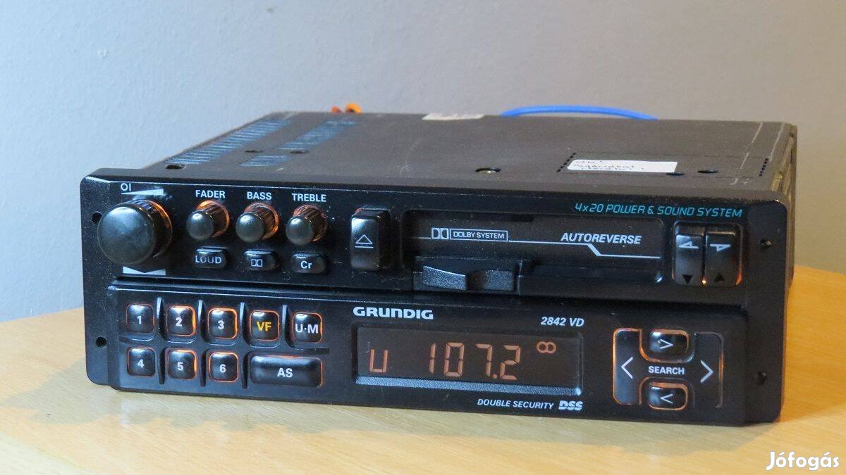 Grundig Wkc 2842 VD régi retro radio autórádió