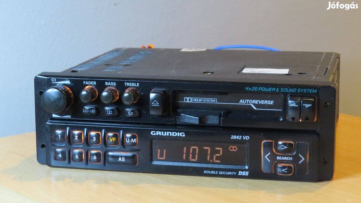 Grundig Wkc 2842 VD régi retro radio autórádió