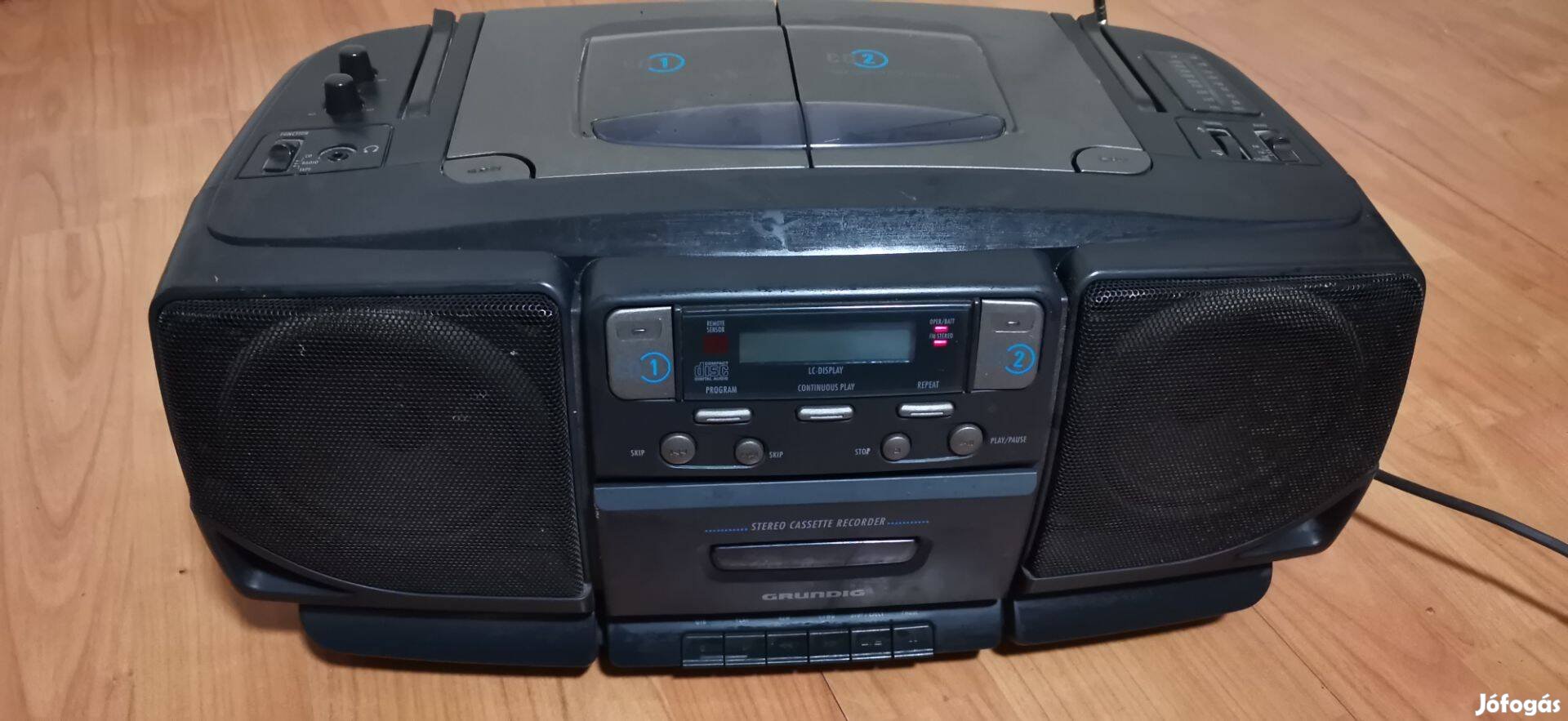 Grundig boombox rádiómagnó rádió