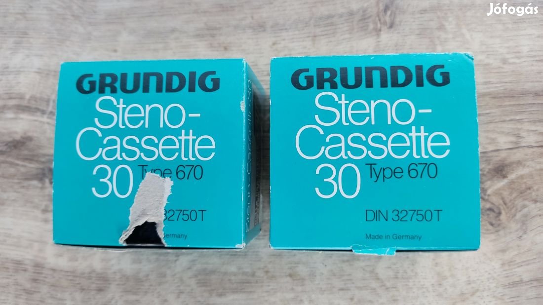 Grundig diktafon kazetták