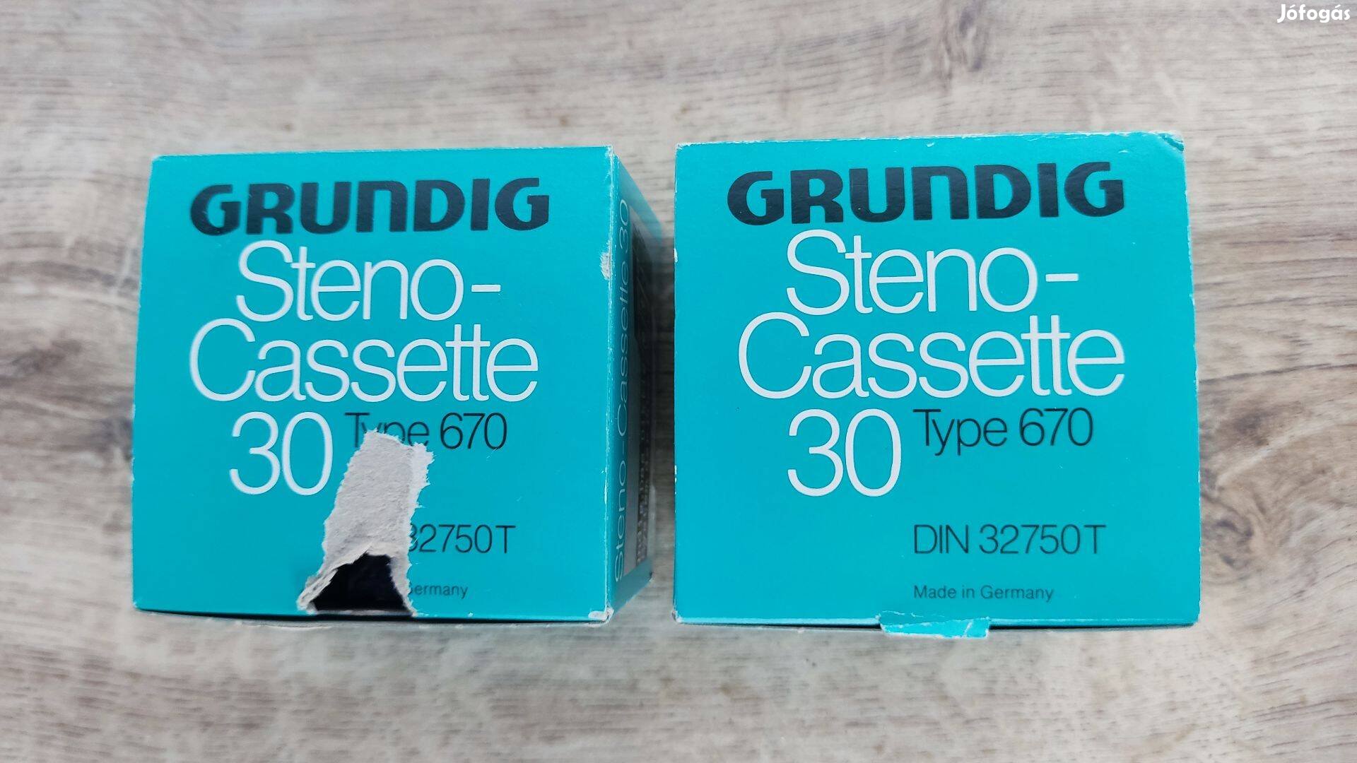 Grundig diktafon kazetták