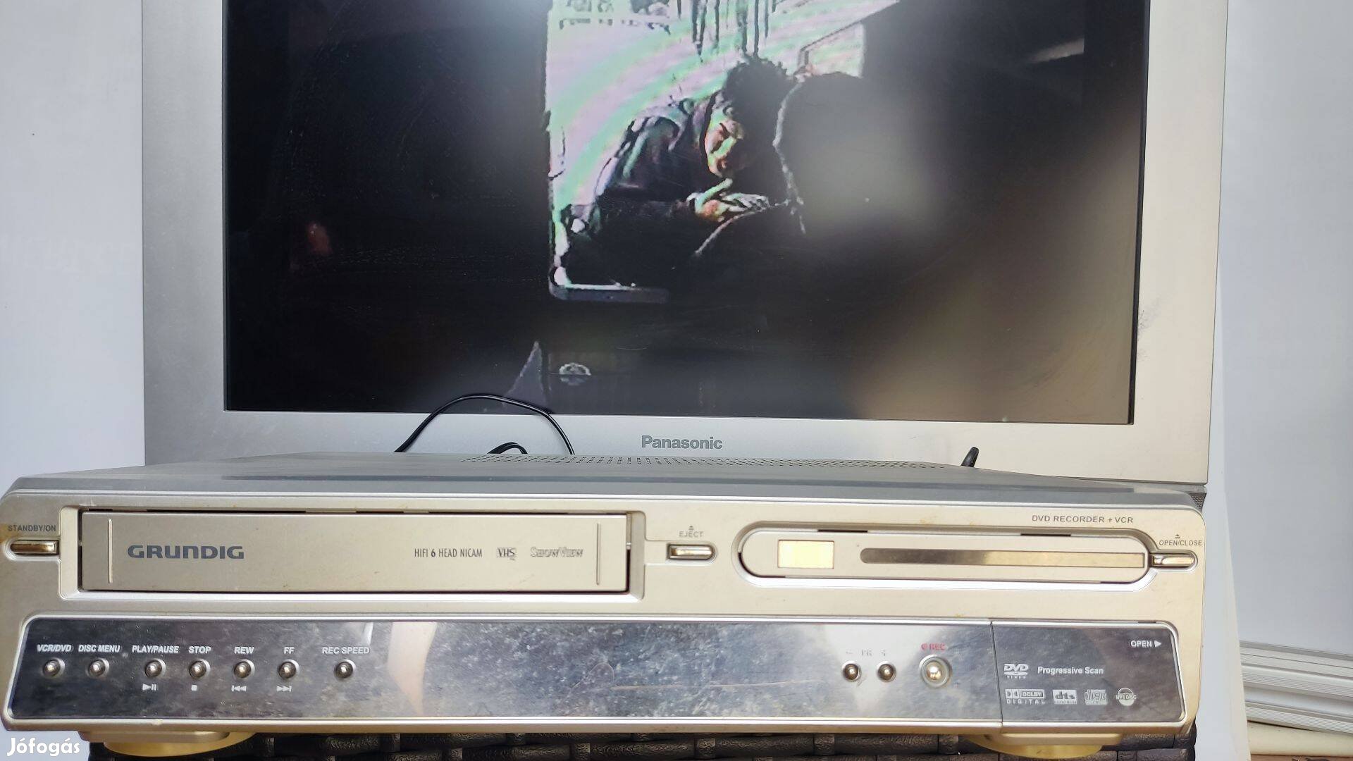 Grundig dvd és vhs kombó