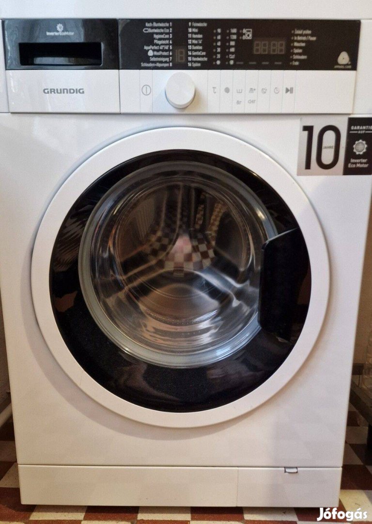 Grundig elöltöltős mosógép Gwo 37630 WB