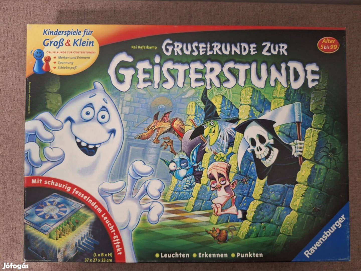 Gruselrunde zur Geisterstunde társasjáték