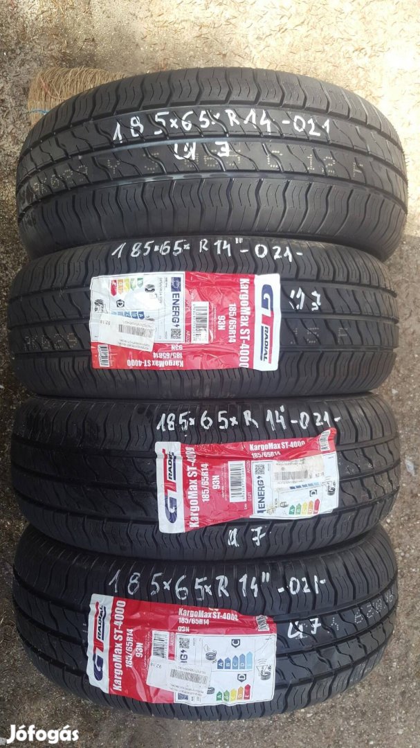 Gt-radial személyesen és utánfutó gumik új 185/65R14 93N