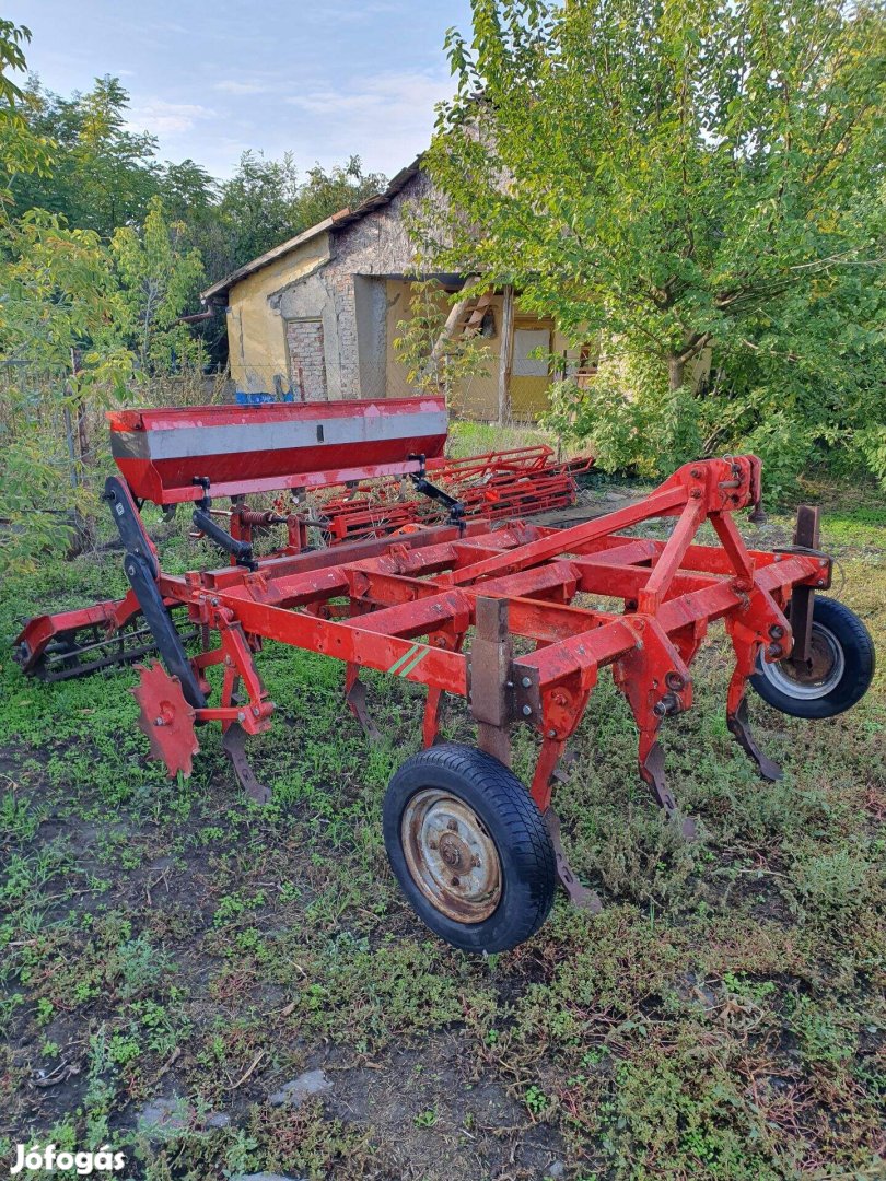 Guber vetőgéppel szerelt