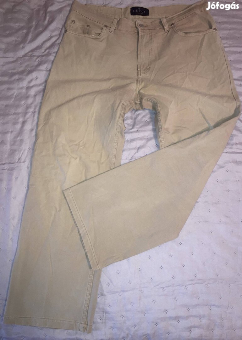 Gucci Jeans 36-os elasztikus ffi elegáns nadrág