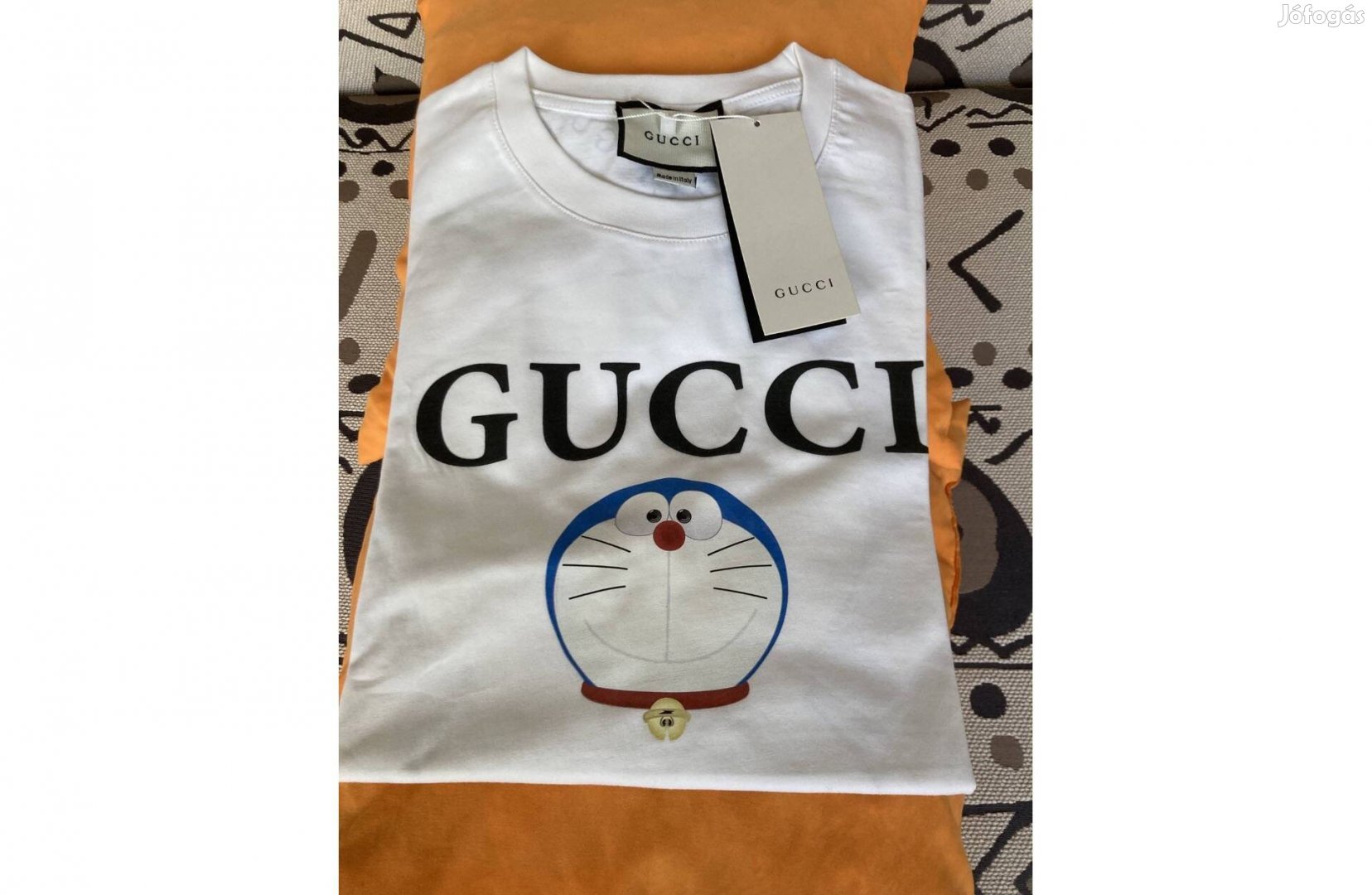 Gucci XL-es fehér férfi póló