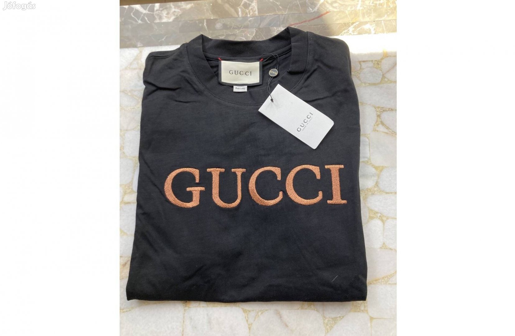 Gucci férfi XL-es fekete póló