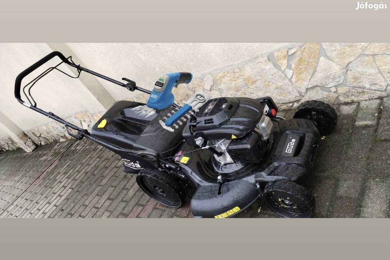 Güde 554.2 R benzines fűnyíró  Ajándék fű- és bokornyíró
