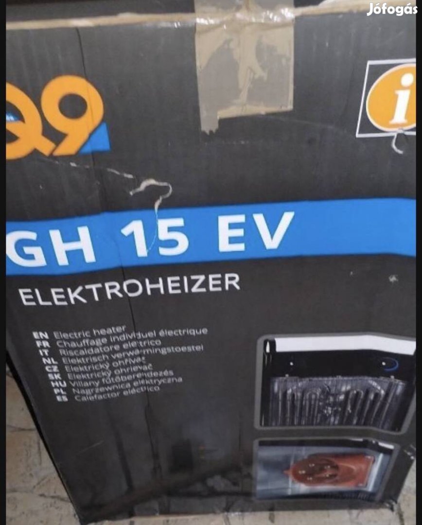 Güde GH 15 EV elektromos fűtő (15 kW; 400 V)