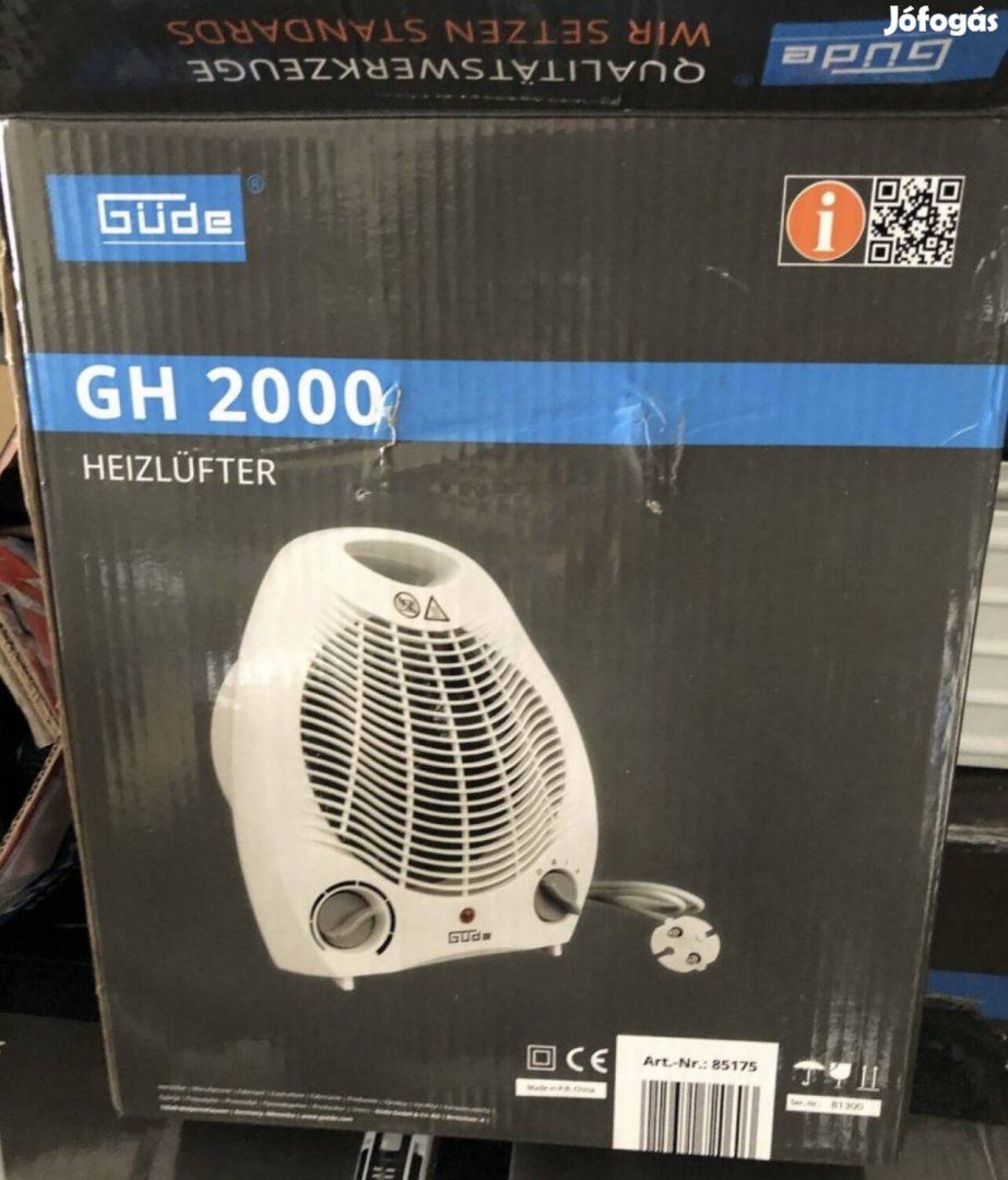 Güde GH 2000 elektromos hőlégfúvó