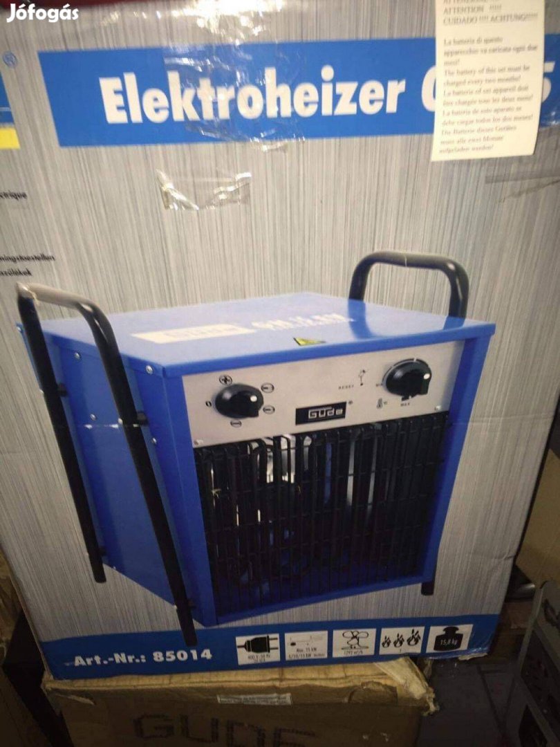 Güde GH 9 EV Elektromos fűtőberendezés