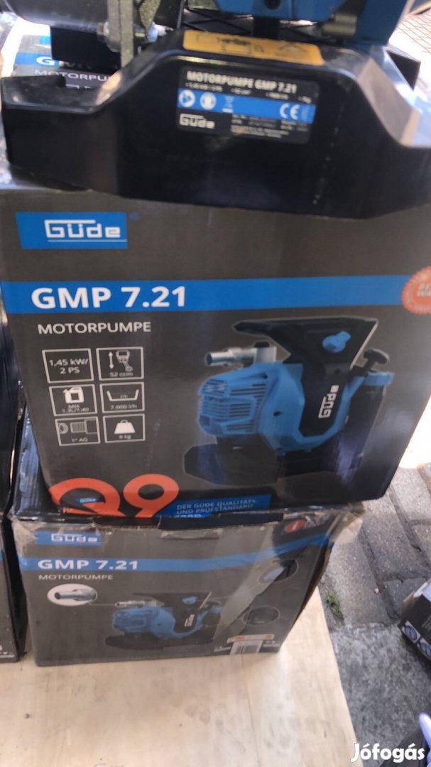 Güde GMP 7.21 robbanómotoros tisztavíz szivattyú