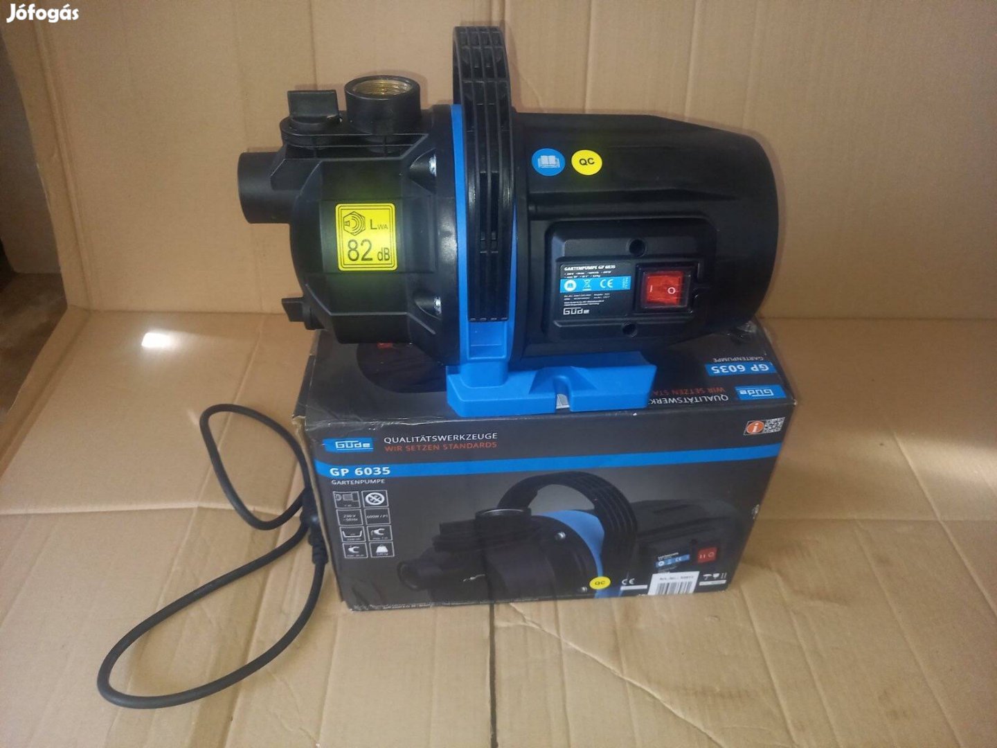 Güde GP 6035 önfelszívó felszíni vízszivattyú 