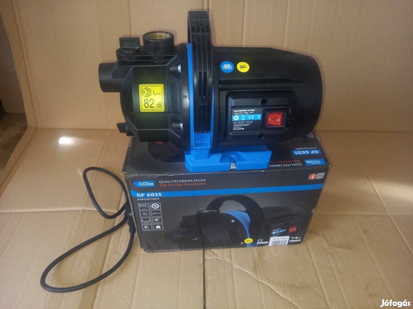 Güde GP 6035 önfelszívó kerti szivattyú 