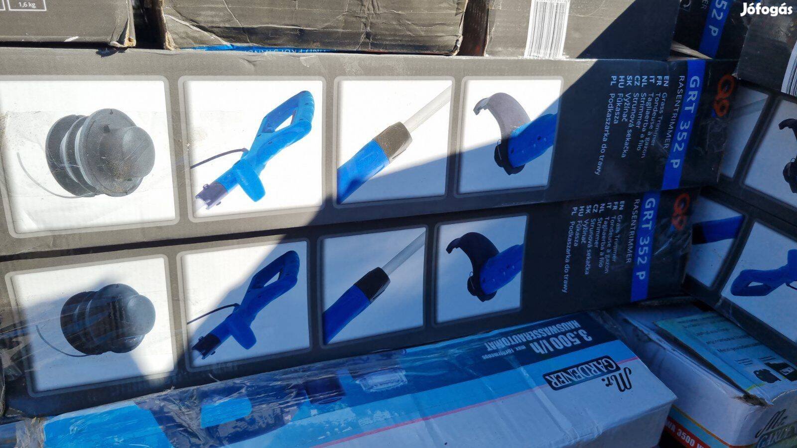 Güde GRT 352 P elektromos fűkasza 350W-os motorral, szegélyvágó