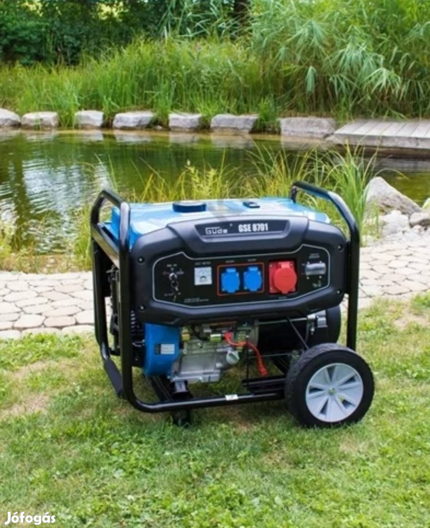 Güde GSE 8701 RS benzines háromfázisú aggregátor Új