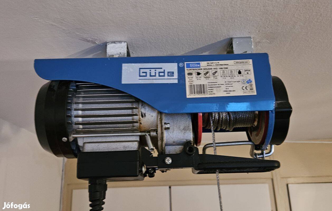 Güde GSZ 100/200 elektromos csőrlő, emelő